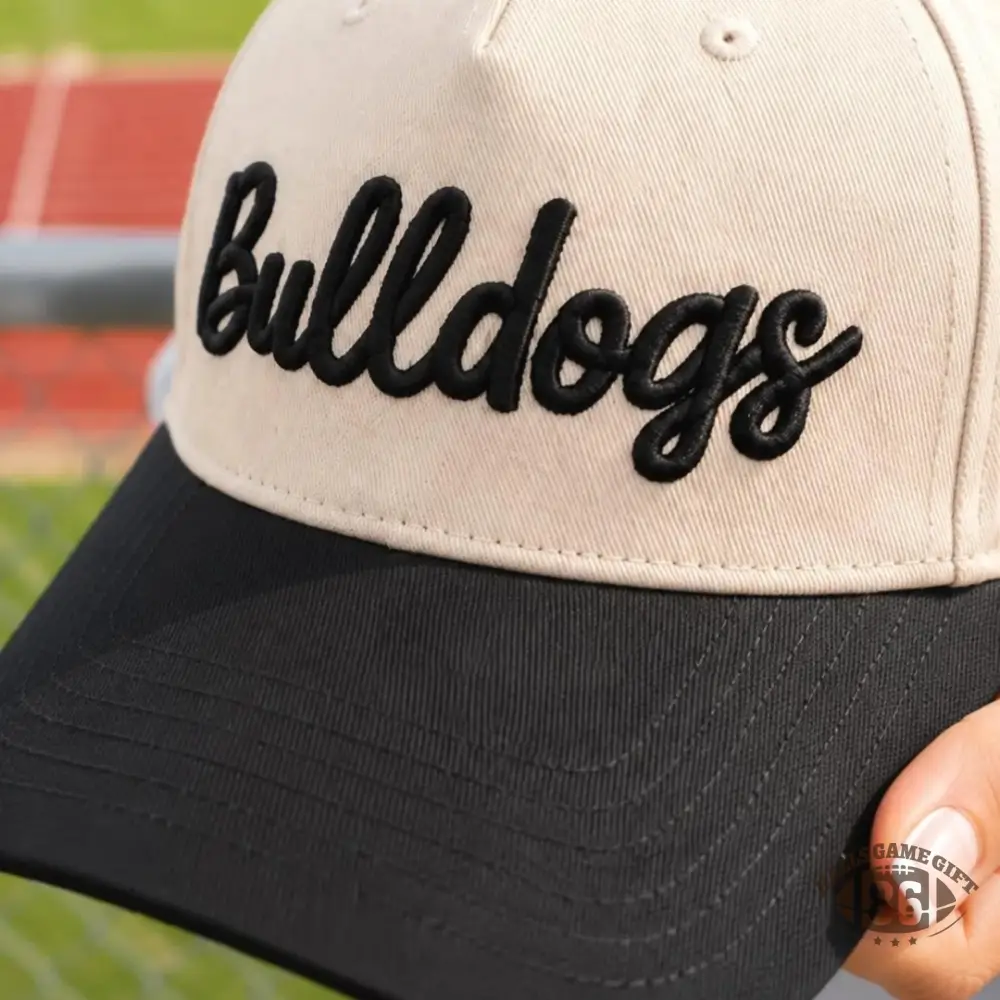 Custom Two Tone Mascot Embroidered Game Day Baseball Hat