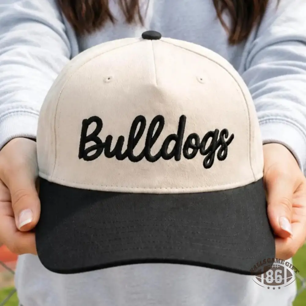 Custom Two Tone Mascot Embroidered Game Day Baseball Hat