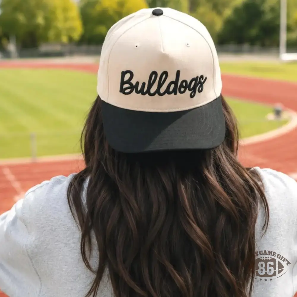 Custom Two Tone Mascot Embroidered Game Day Baseball Hat