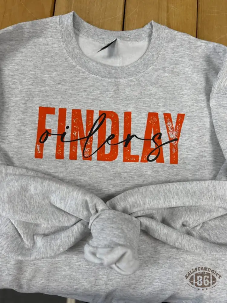 Custom Varsity Retro Collegiate Style Name Sweatshirt | Personalized School Letter Crewneck 
