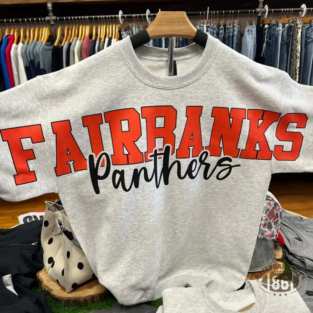 Custom Varsity Team Sweatshirt, Personalized College Spirit Crewneck, Game Day Sports Apparel
