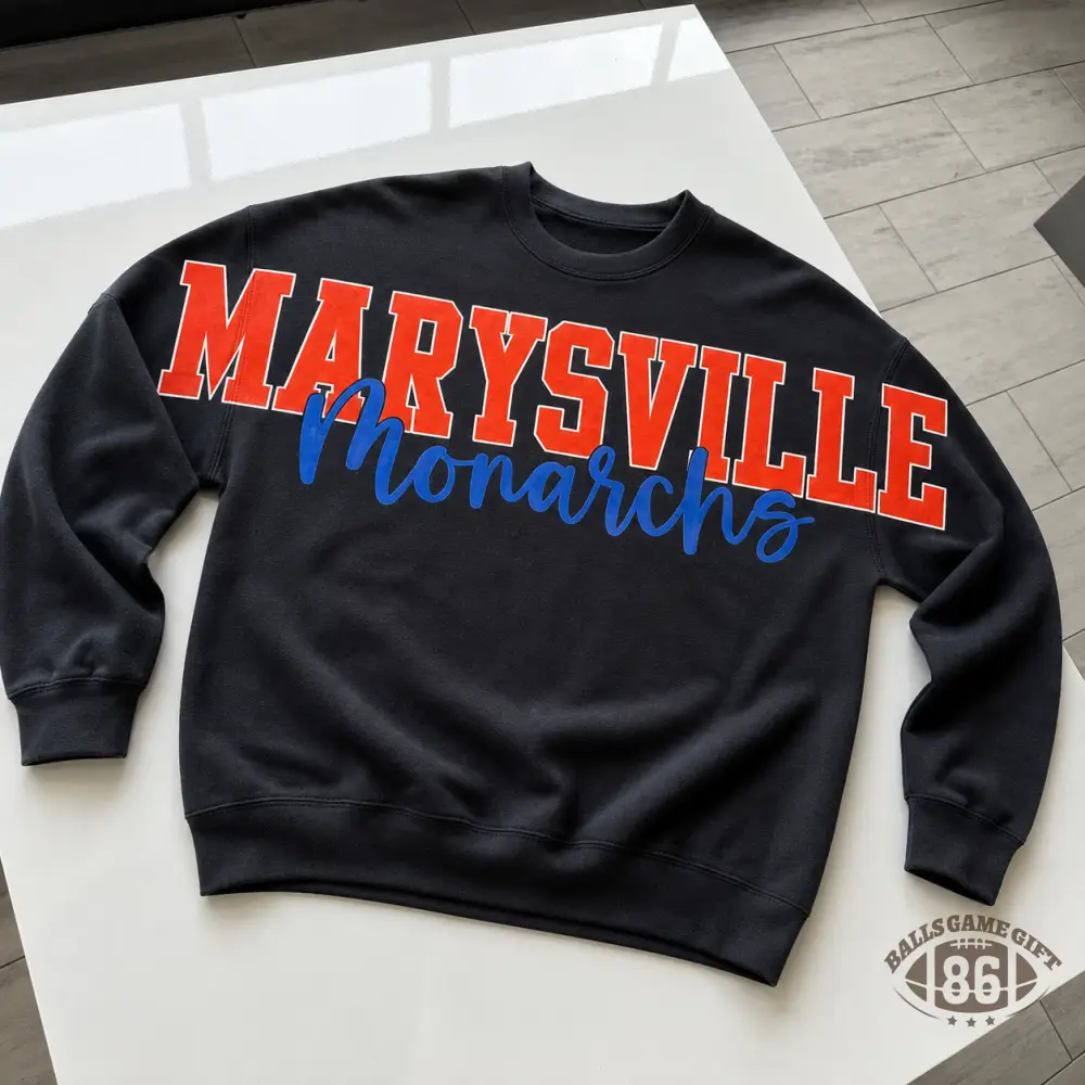 Custom Varsity Team Sweatshirt, Personalized College Spirit Crewneck, Game Day Sports Apparel