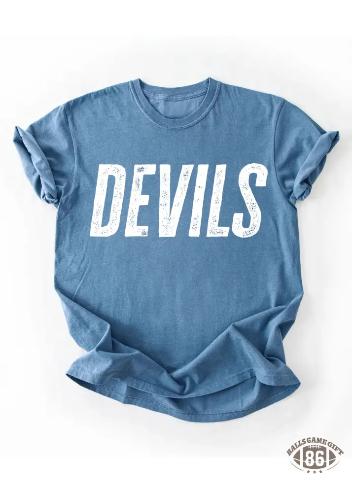 Custom Vintage Distressed Letter Graphic Casual Soft Cotton Tee Crewneck