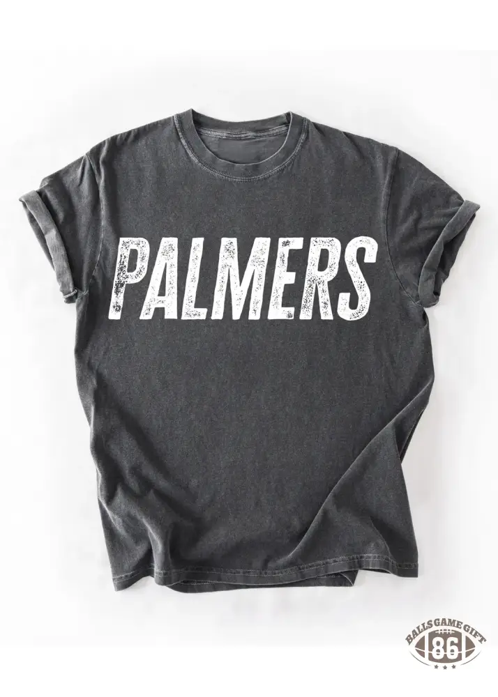 Custom Vintage Distressed Letter Graphic Casual Soft Cotton Tee Crewneck