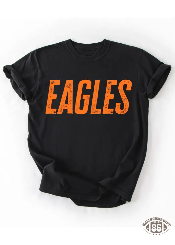 Custom Vintage Distressed Letter Graphic Casual Soft Cotton Tee Crewneck