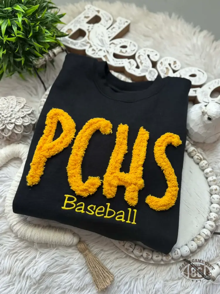 Custom Vintage Varsity Chenille Raised Letter Baseball  T-Shirts 
