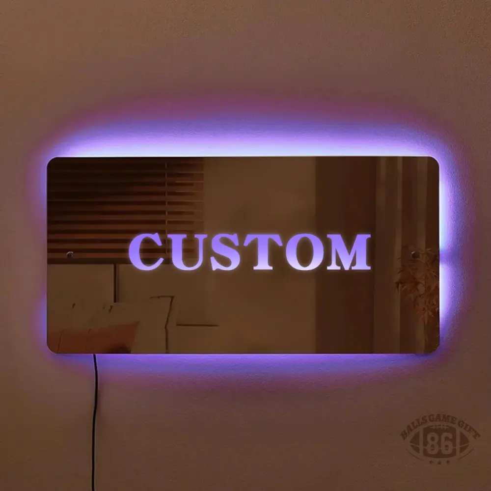 Custom Your Favorite Football Stadium Mirror Light Series
