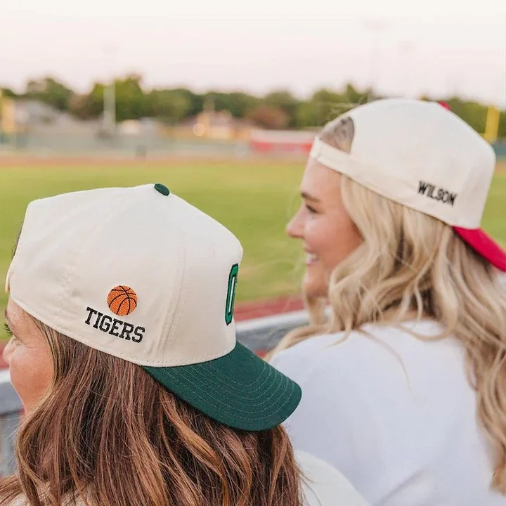 Game Day  Embroidery Baseball Cap with Sport Icon on Side
