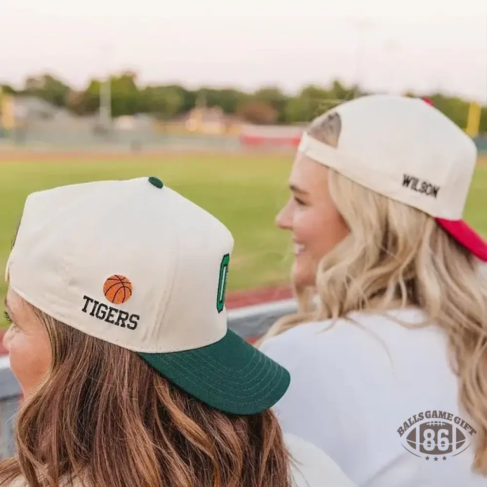 Game Day  Embroidery Baseball Cap with Sport Icon on Side