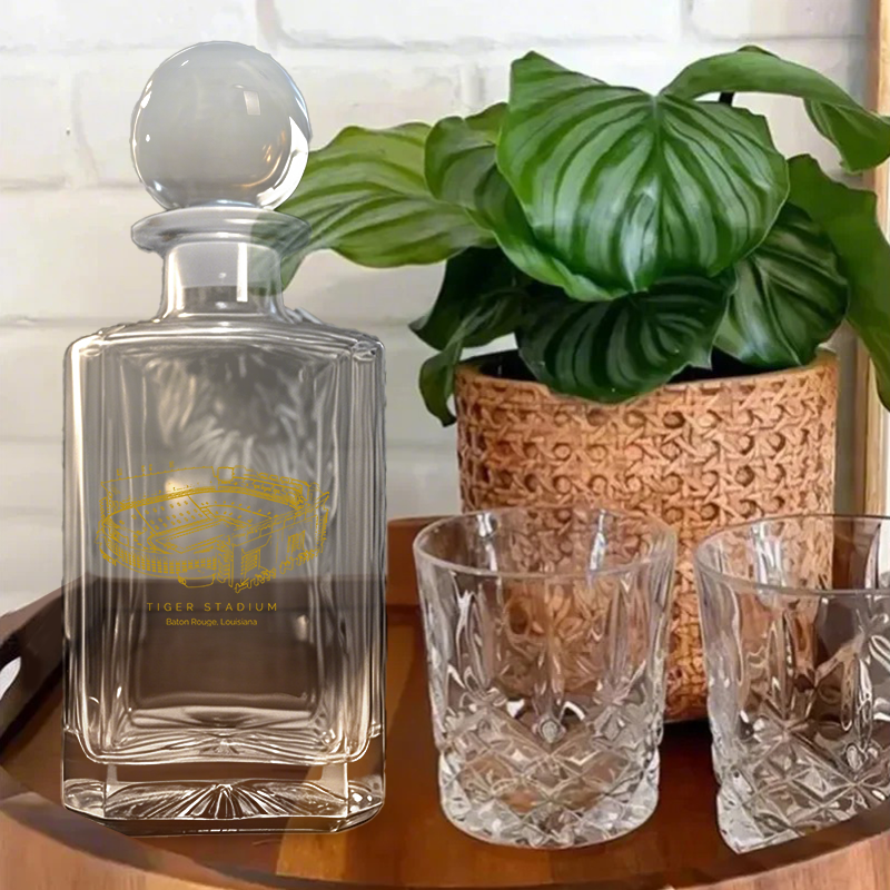 Tiger Stadium - Tigers Whiskey Bottles