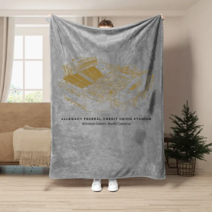 Allegacy Federal Credit Union Stadium - College Football Stadium Blanket