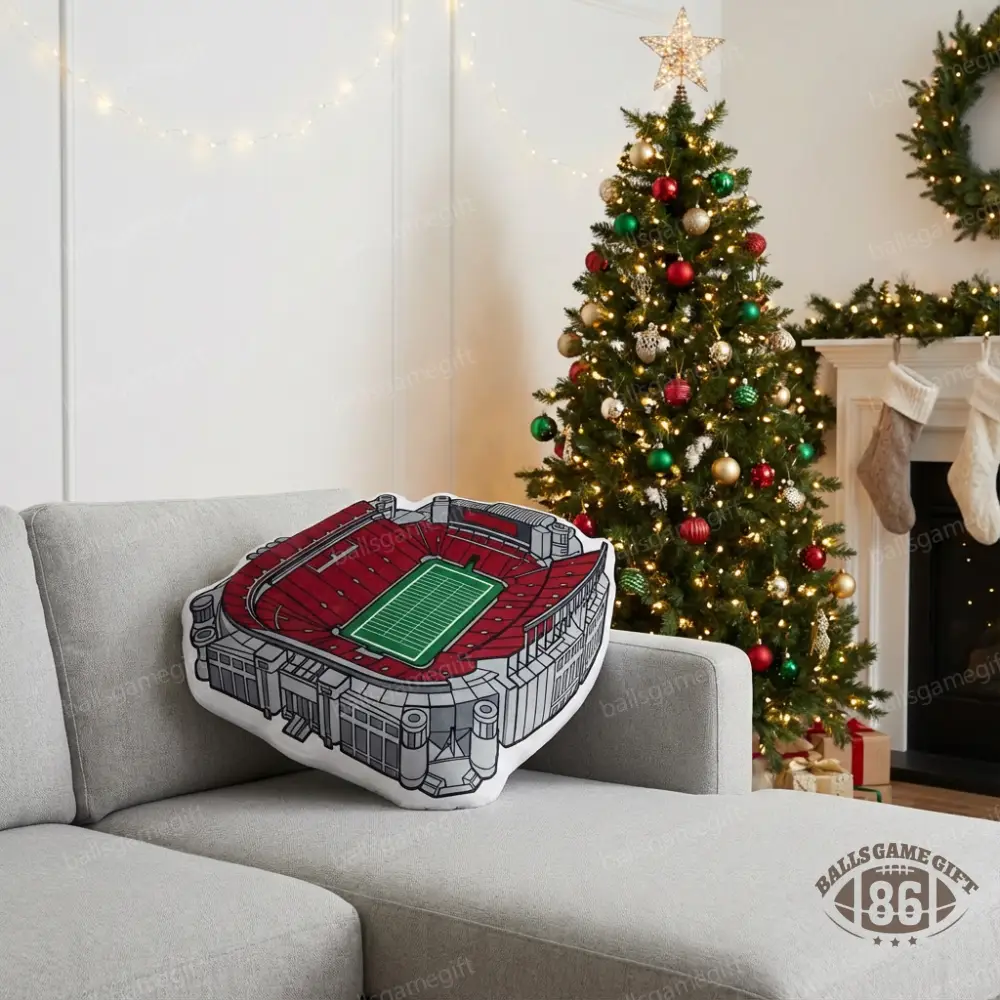 Darrell K Royal Memorial Stadium Plush Pillow