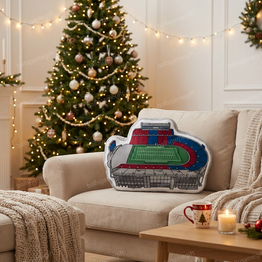 David Booth Kansas Memorial Stadium Plush Pillow