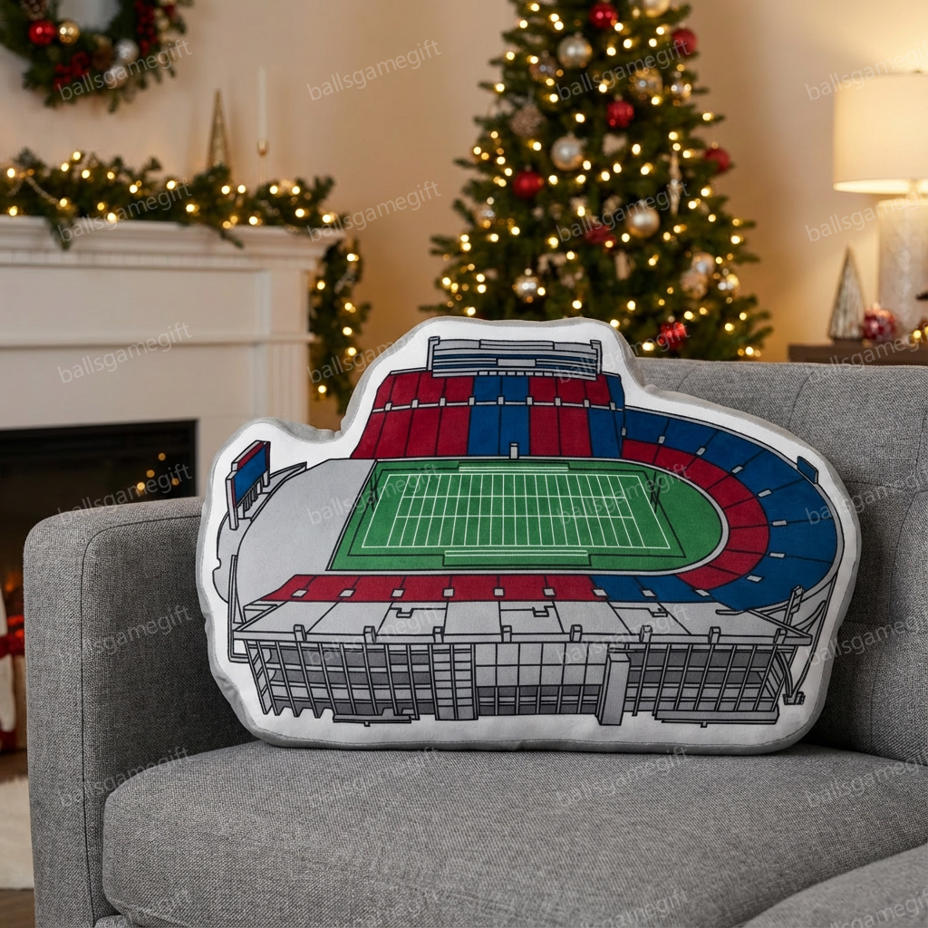 David Booth Kansas Memorial Stadium Plush Pillow