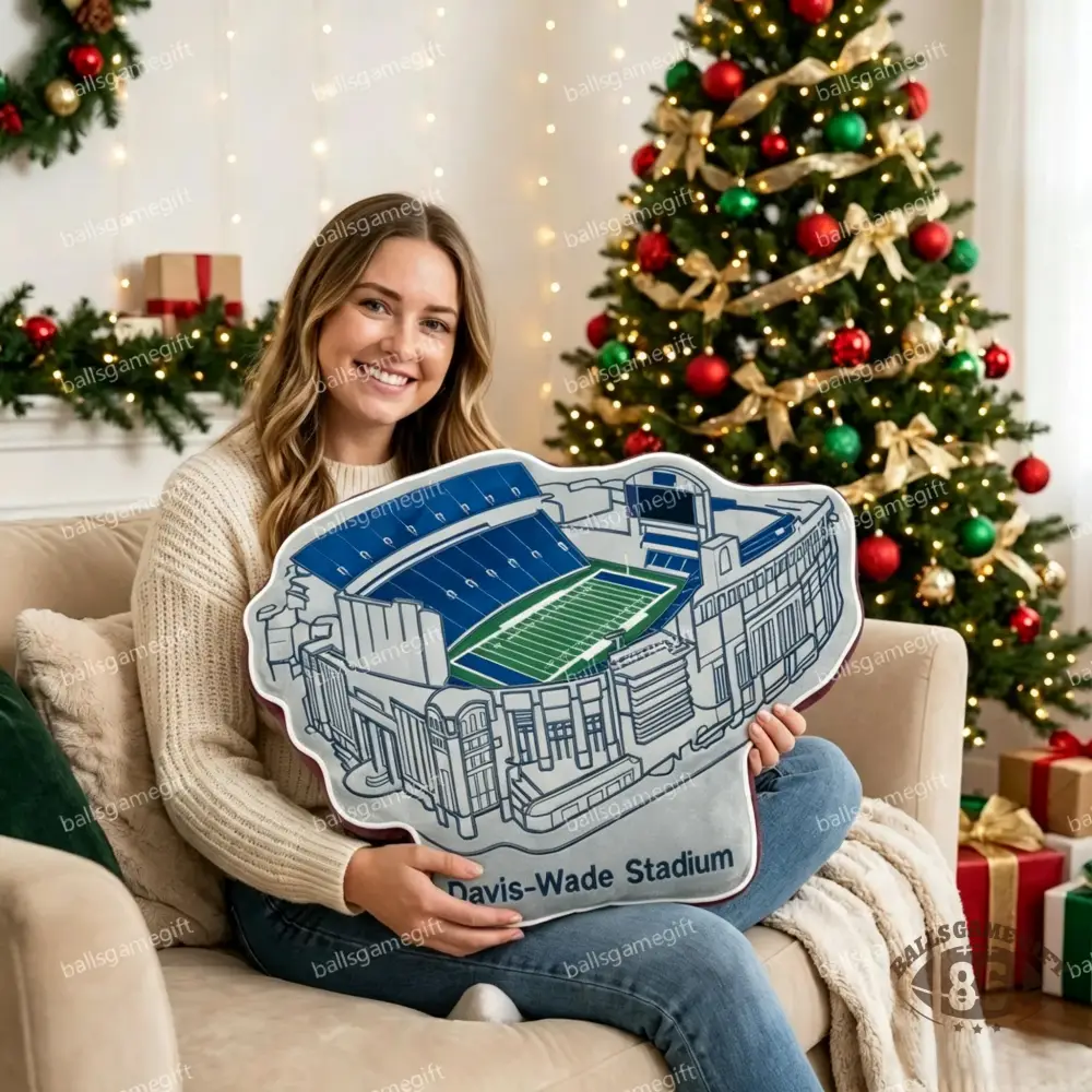 Davis-Wade Stadium Plush Pillow