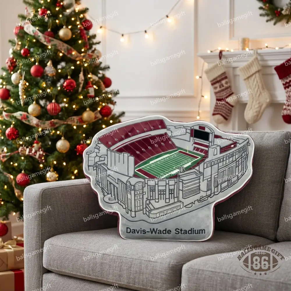 Davis-Wade Stadium Plush Pillow