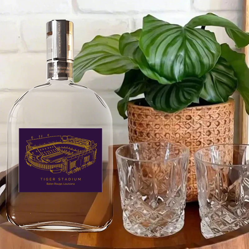 Tiger Stadium - Tigers Whiskey Bottles