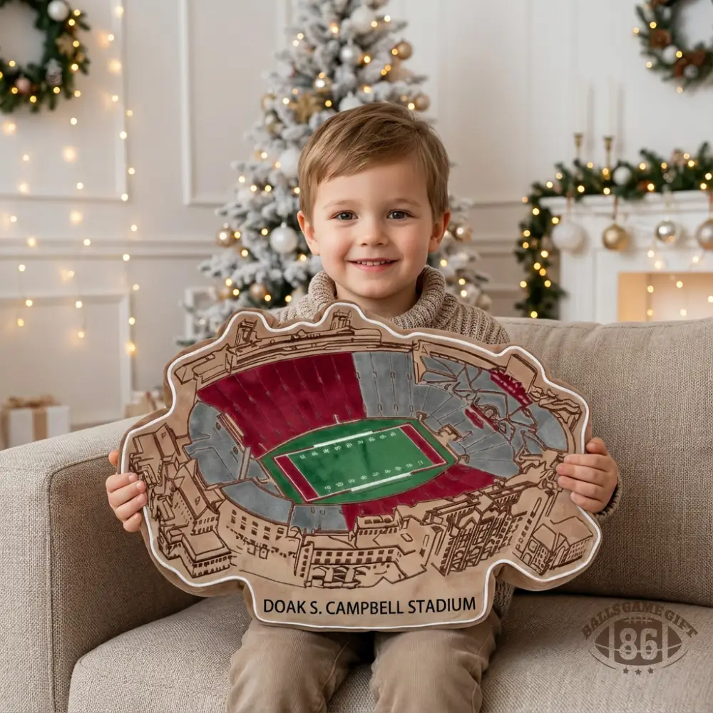 Doak S. Campbell Stadium Plush Pillow