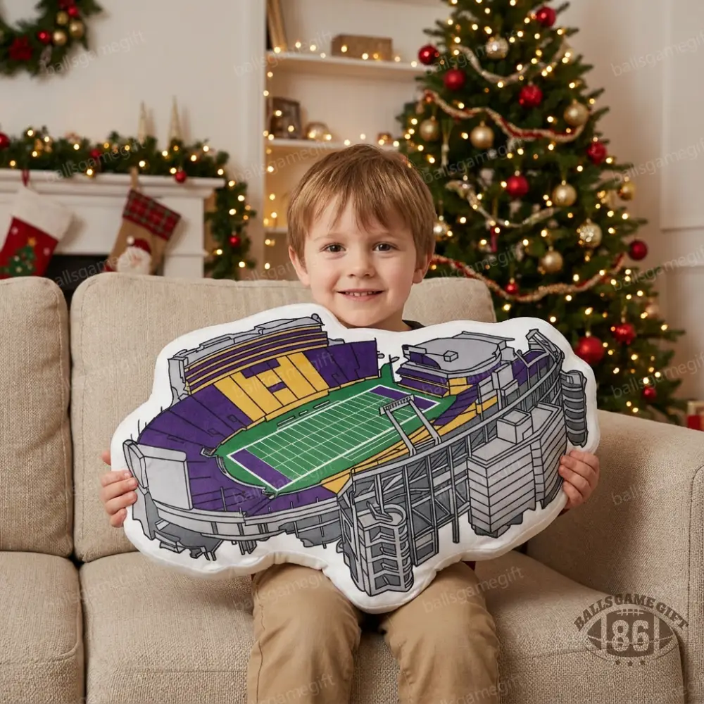 Dowdy-Fickley Stadium Plush Pillow