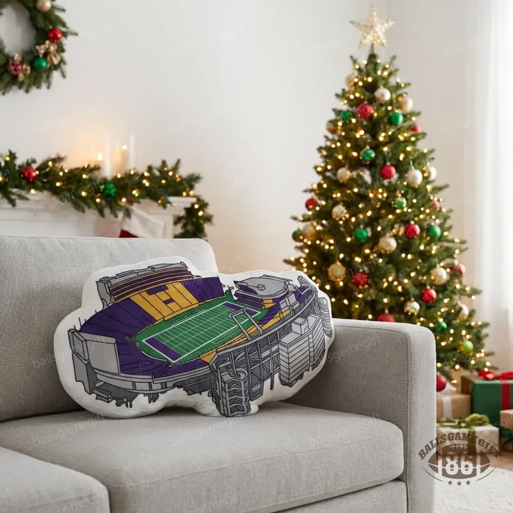 Dowdy-Fickley Stadium Plush Pillow