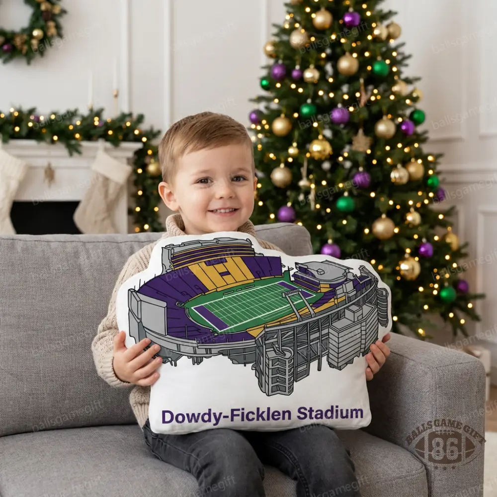 Dowdy-Fickley Stadium Plush Pillow