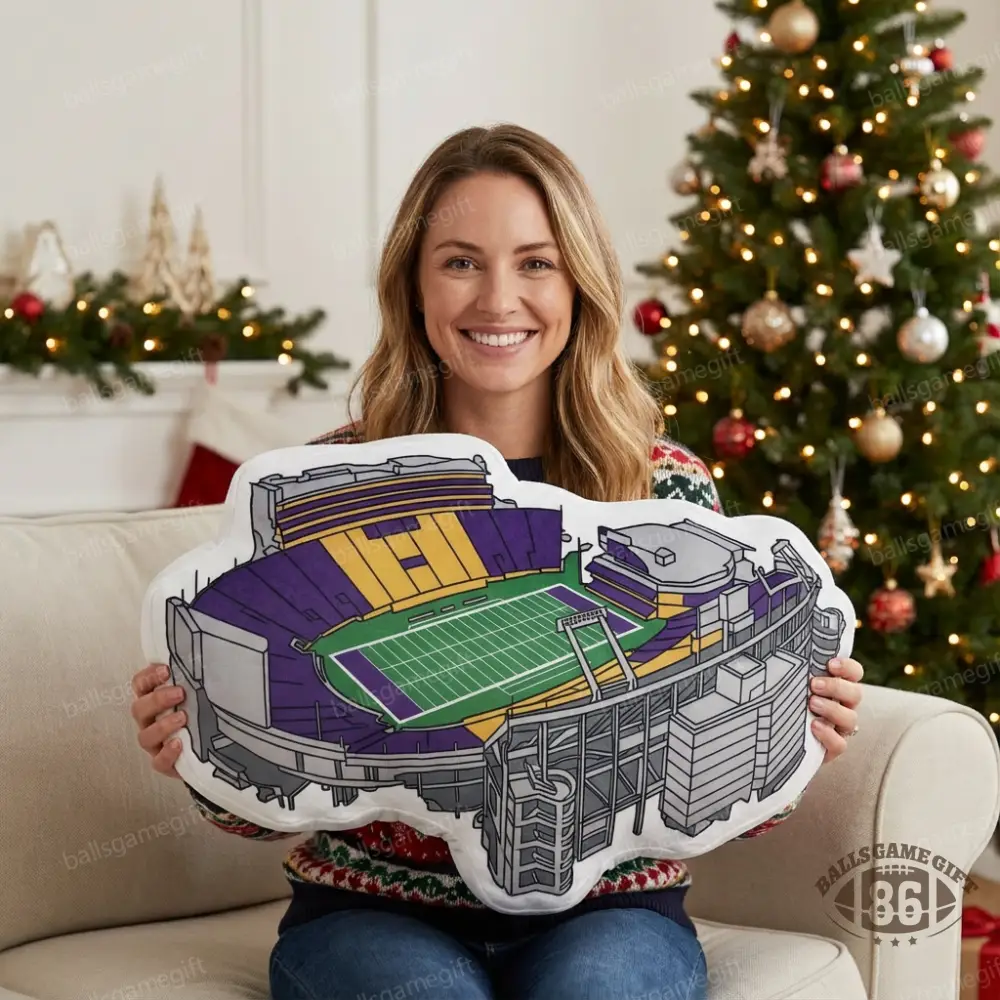 Dowdy-Fickley Stadium Plush Pillow