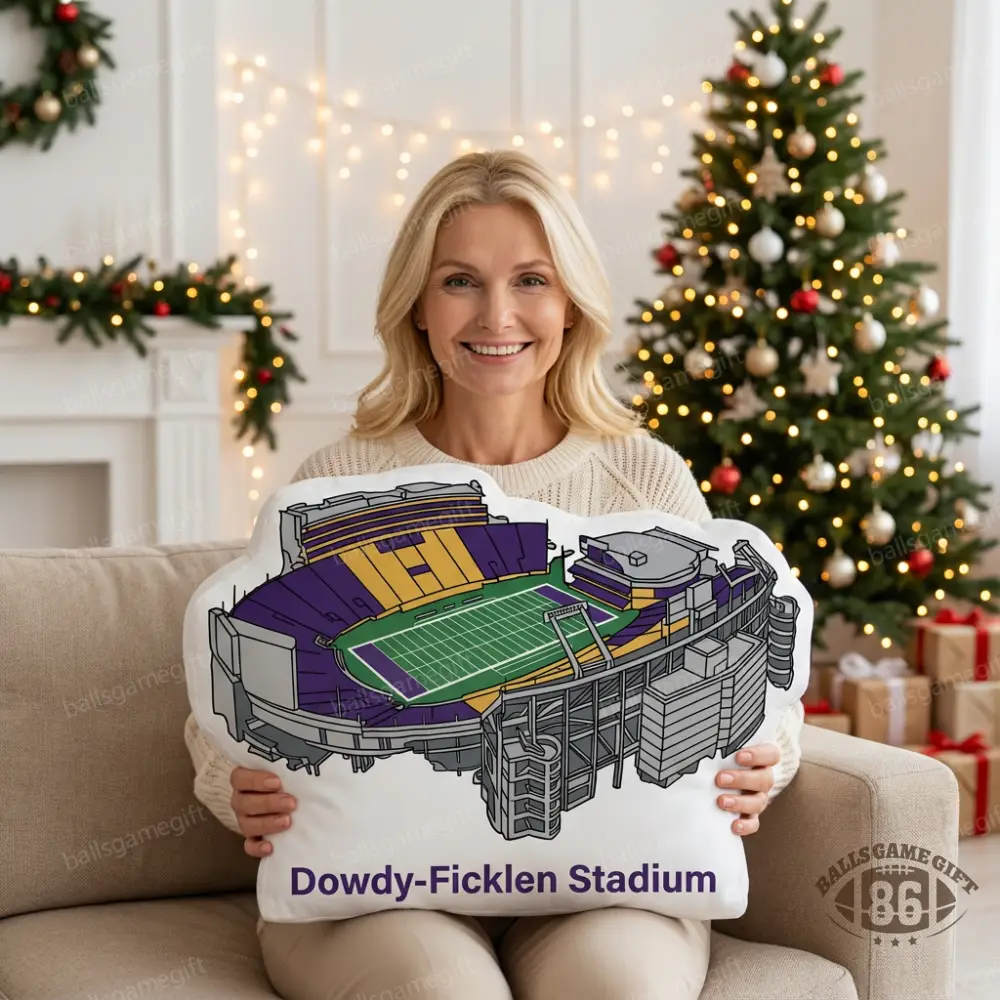 Dowdy-Fickley Stadium Plush Pillow
