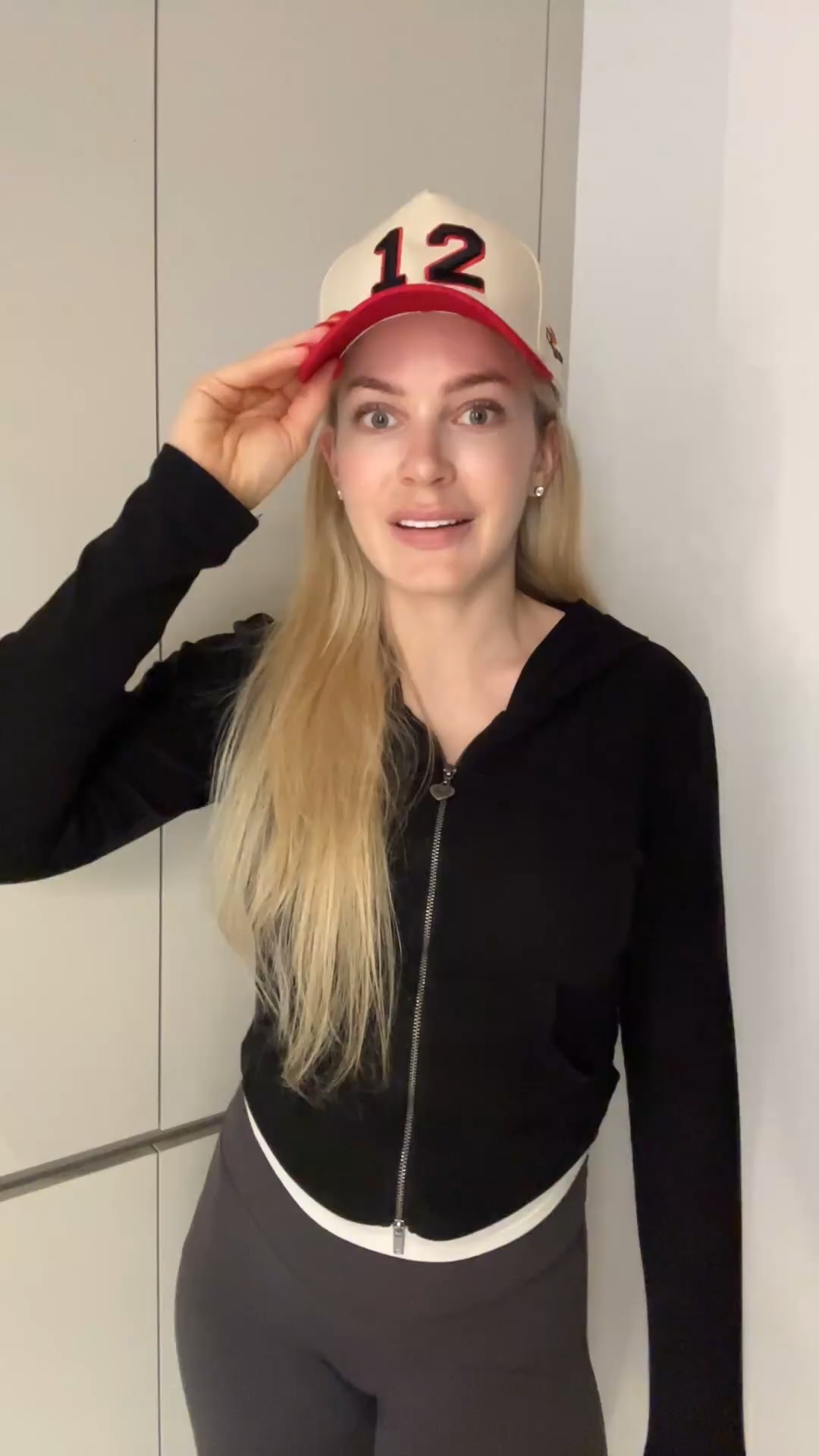 Ballsgamegift Custom Sports Number and Letter Hat Puff Embroidery Game Day Baseball Cap