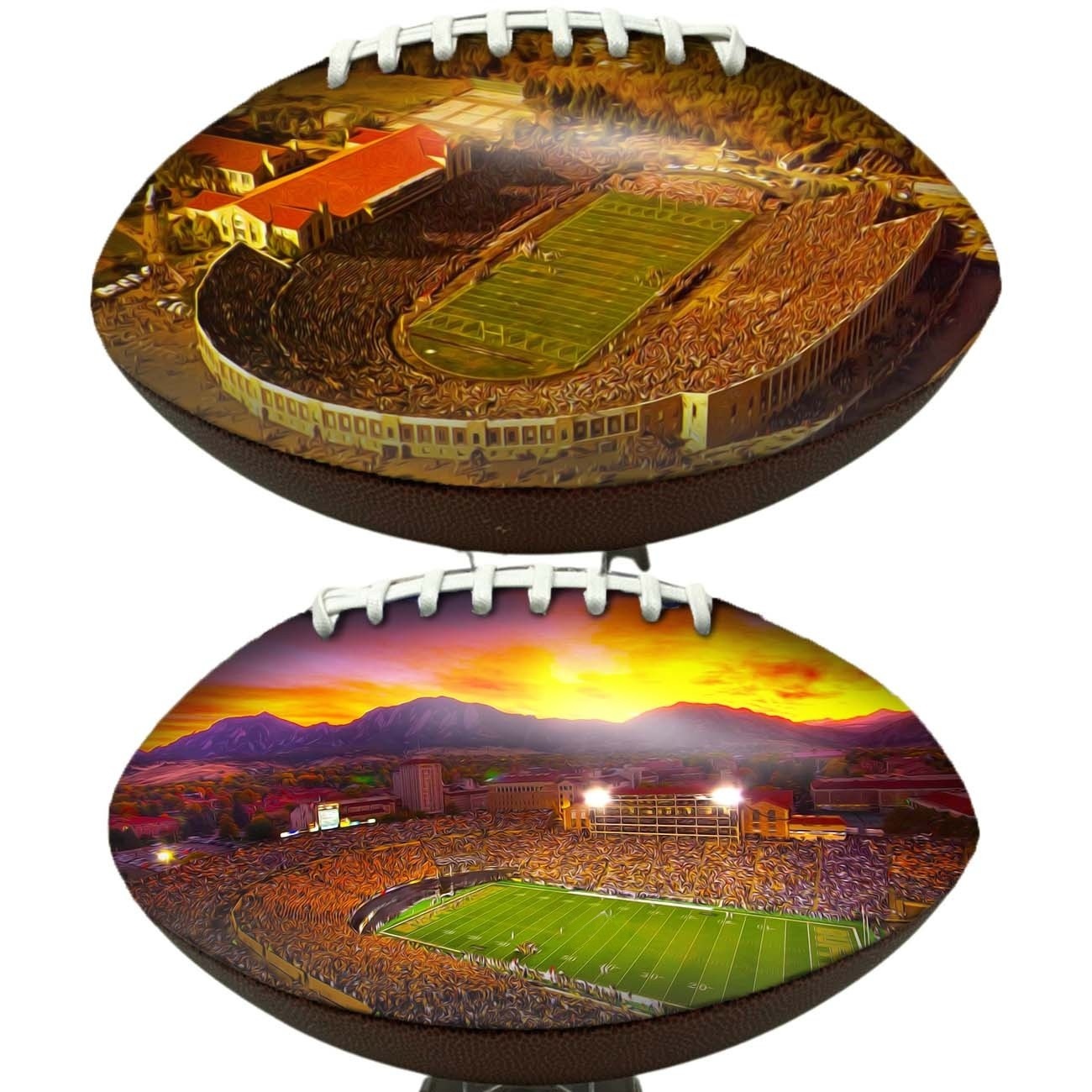 Folsom Field Stadium Football University Series