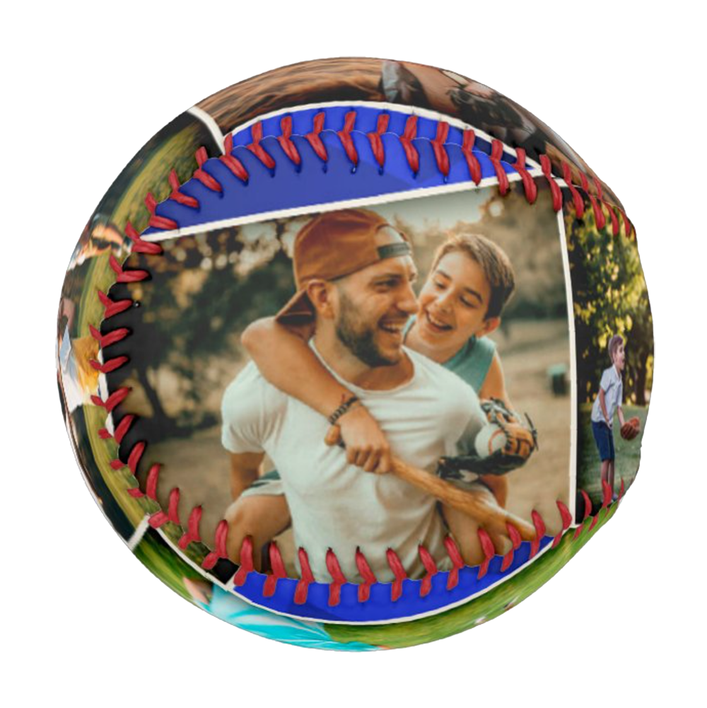 Custom Baseball Fathers Day Gift - Collage