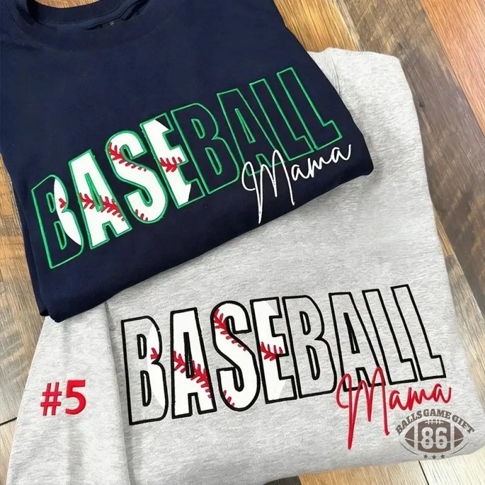 Personalized Game Day Mama Sweatshirt with kids name on the sleeve Football/Baseball/Soccer Mama