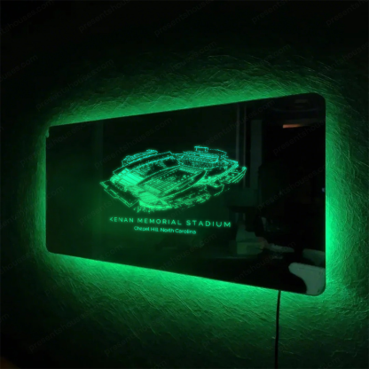 Kenan Memorial Stadium Mirror Light-Gifts For Sports Lovers