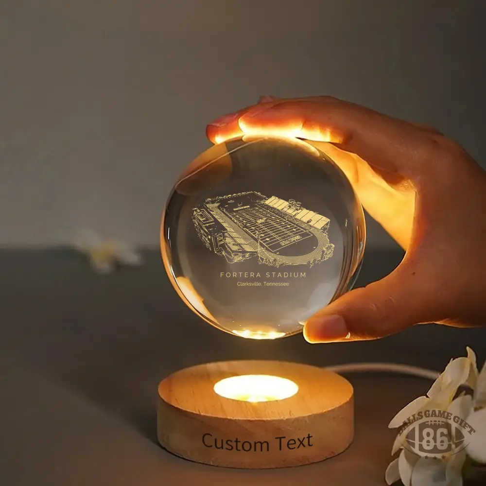 Fortera Stadium 3D Spherical Crystal Ball Lamp
