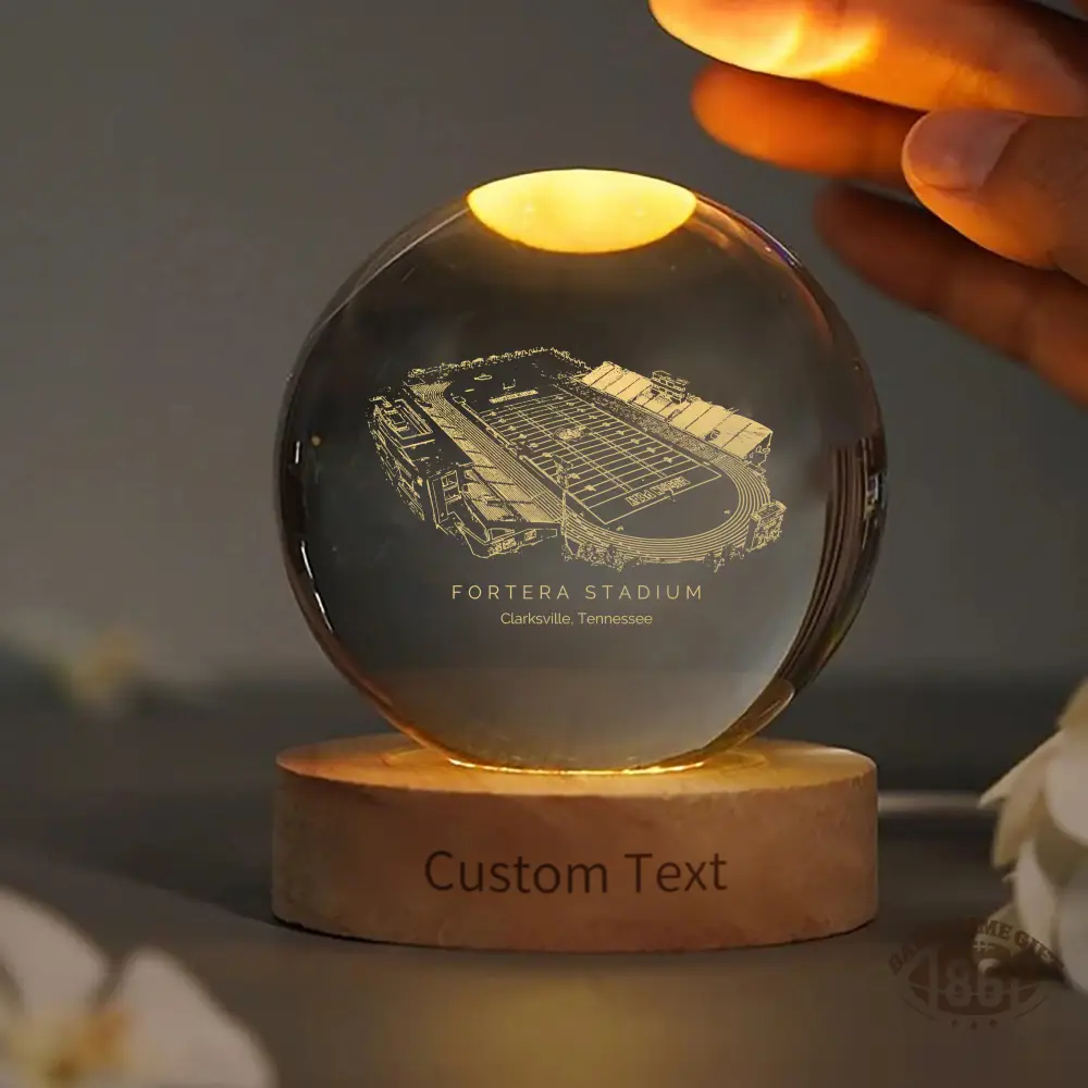 Fortera Stadium 3D Spherical Crystal Ball Lamp