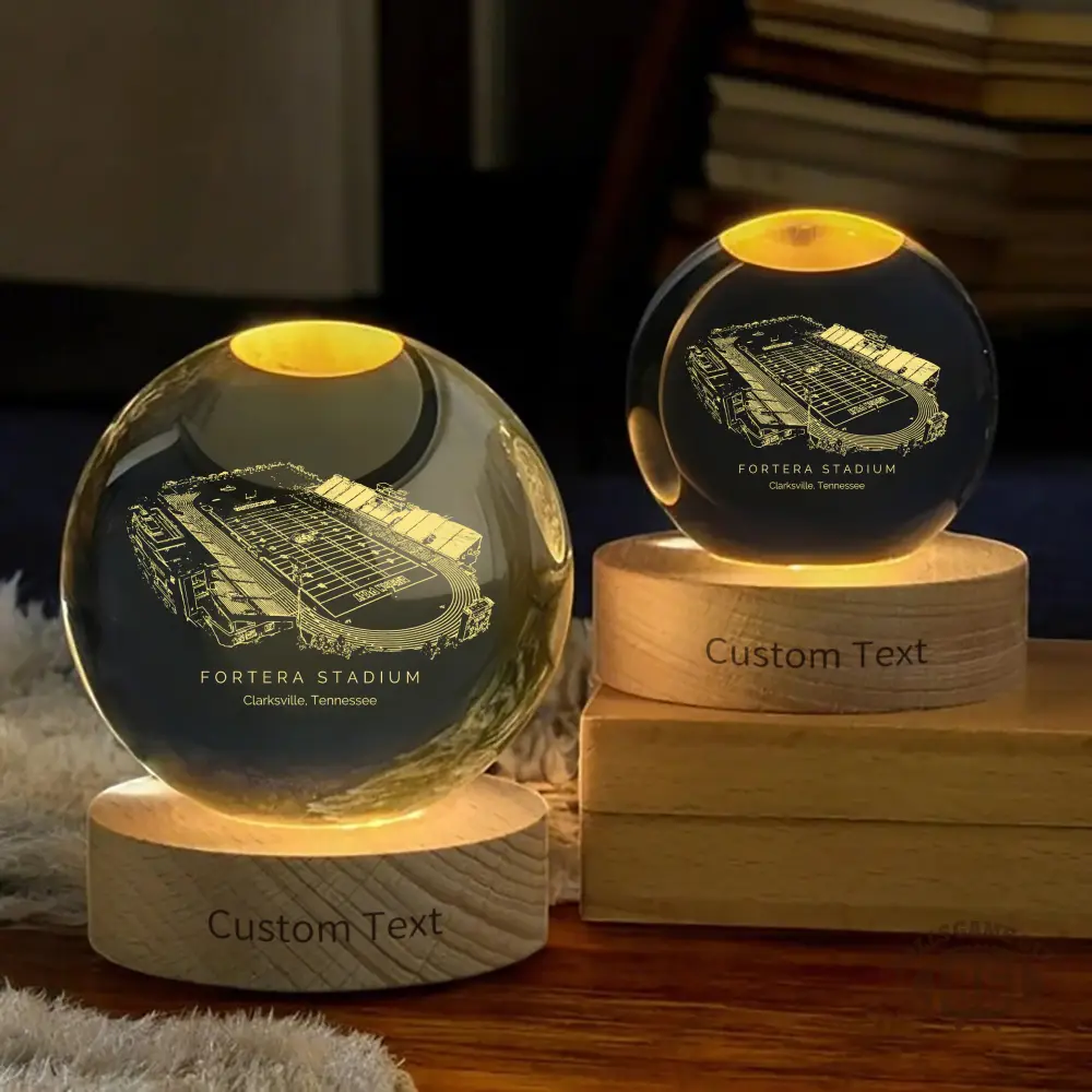 Fortera Stadium 3D Spherical Crystal Ball Lamp