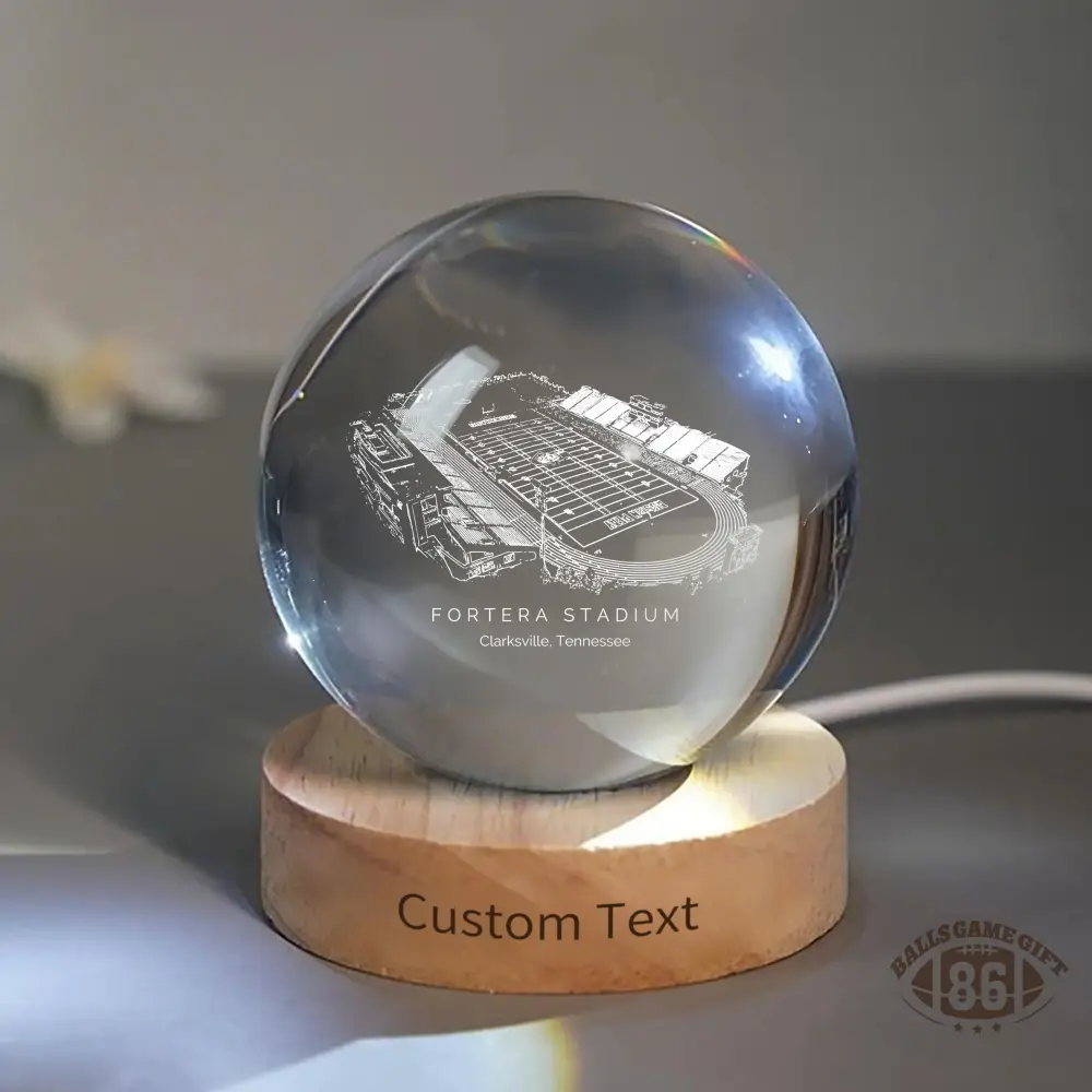 Fortera Stadium 3D Spherical Crystal Ball Lamp