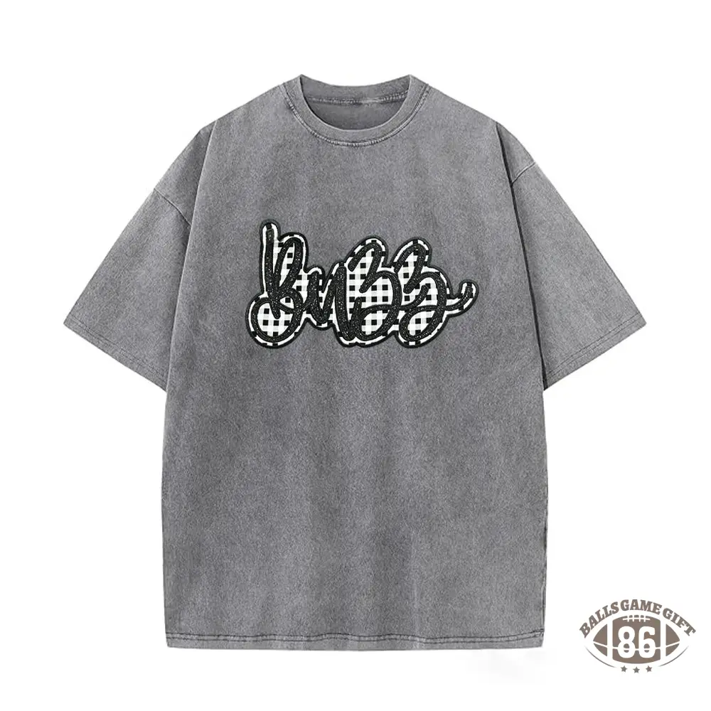 Proudstitch Glitter Team Plaid Fabic Background Distressed Sports with Plaid Fabic Side Bow