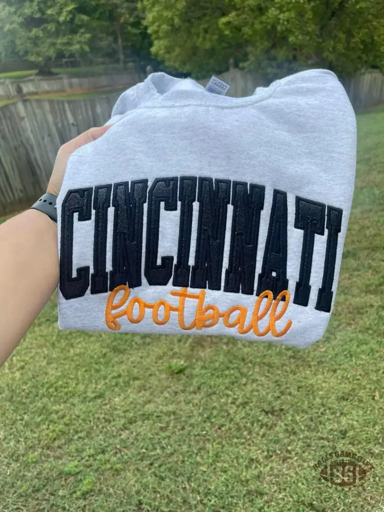 Custom School Mascot Spirit Glitter Applique Sweatshirt or Tee