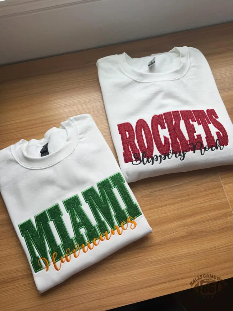 Football Saturdays Sweatshirt – Personalized Mascot Crewneck 🏈