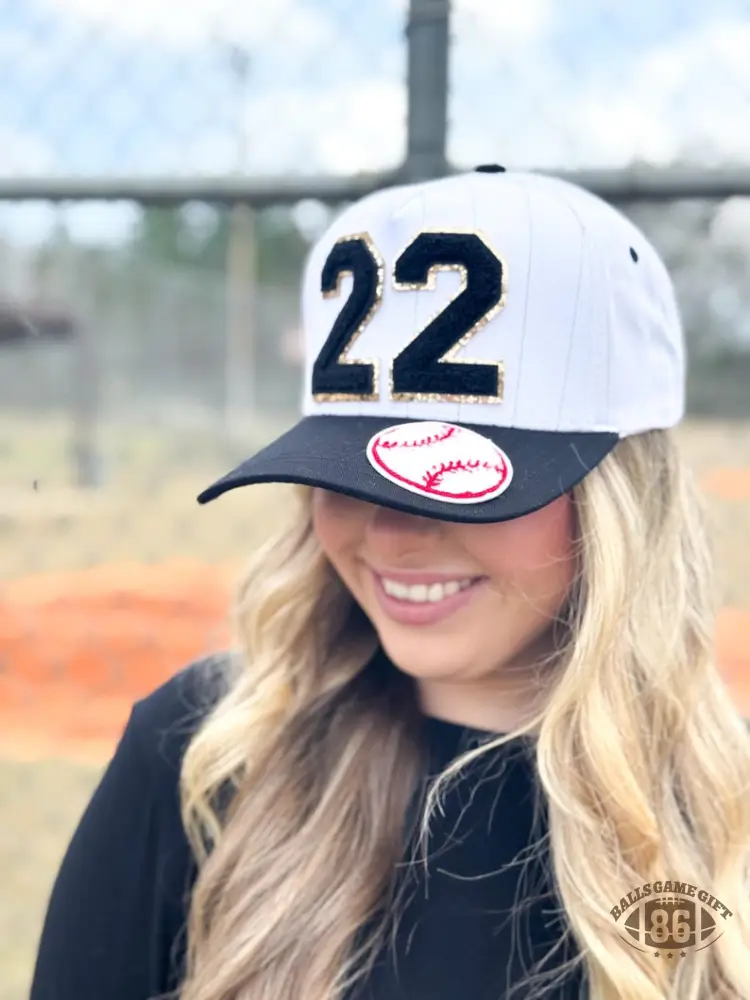 Baseball Mom Hat -  Custon Team Player Number Gameday Ball Cap