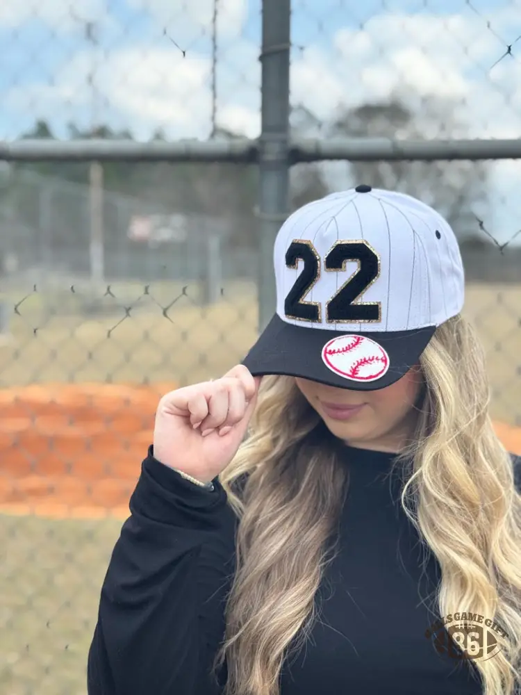 Baseball Mom Hat -  Custon Team Player Number Gameday Ball Cap