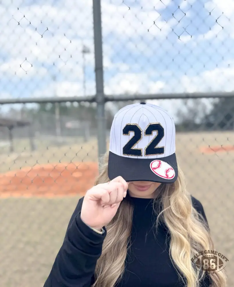 Baseball Mom Hat -  Custon Team Player Number Gameday Ball Cap