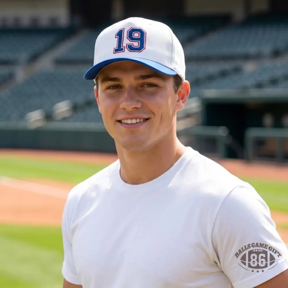 Custom Player Number Hat – Vintage Style Sports Fan Trucker Cap