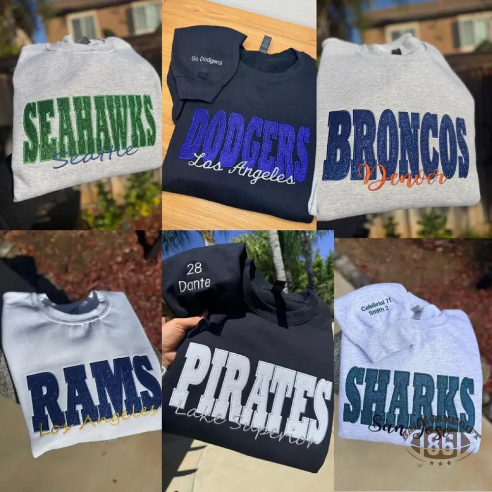 Football Saturdays Sweatshirt – Personalized Mascot Crewneck 🏈