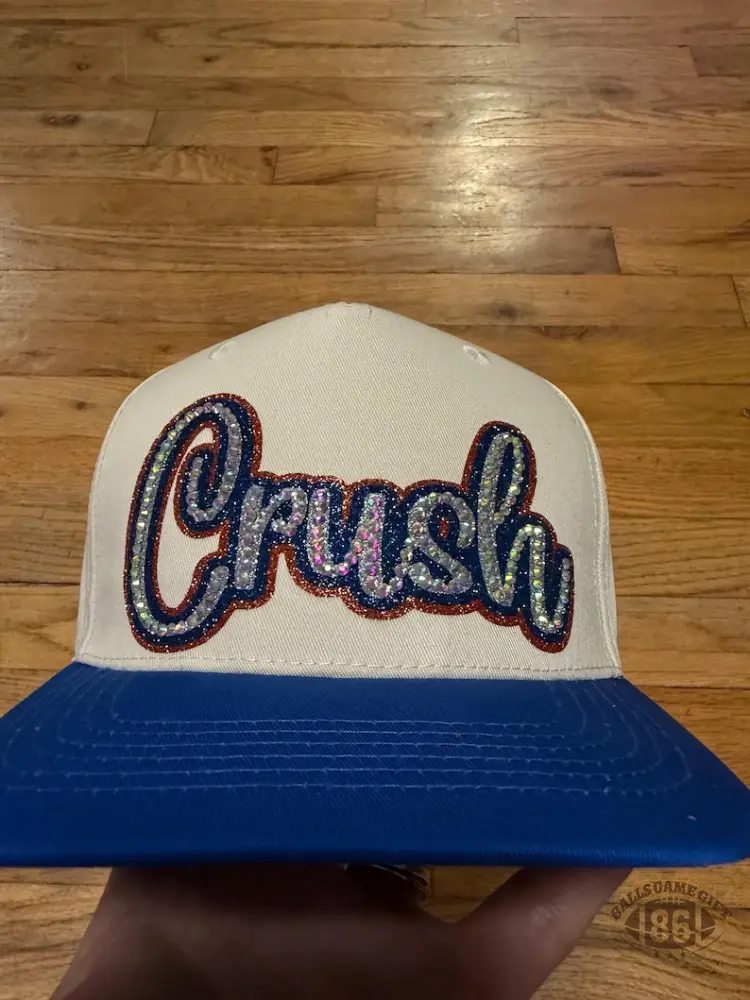 Game Day Rhinestone Sports Mom Hat Father's Day Gift