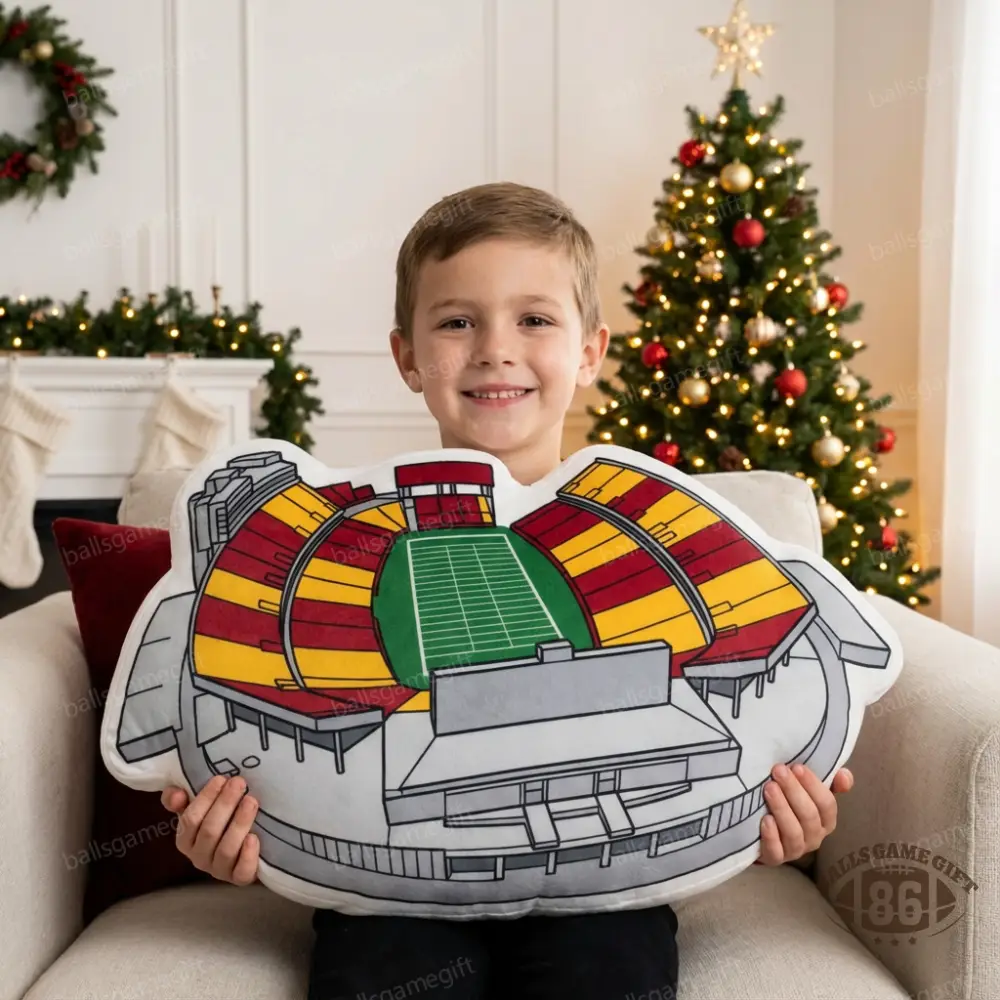 Jack Trice Stadium Plush Pillow