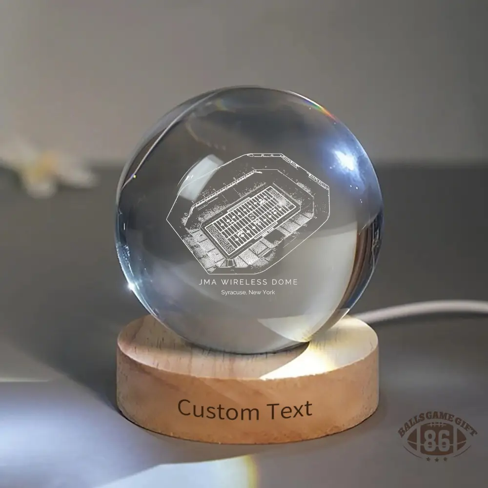 JMA Wireless Dome Stadium 3D Spherical Crystal Ball Lamp