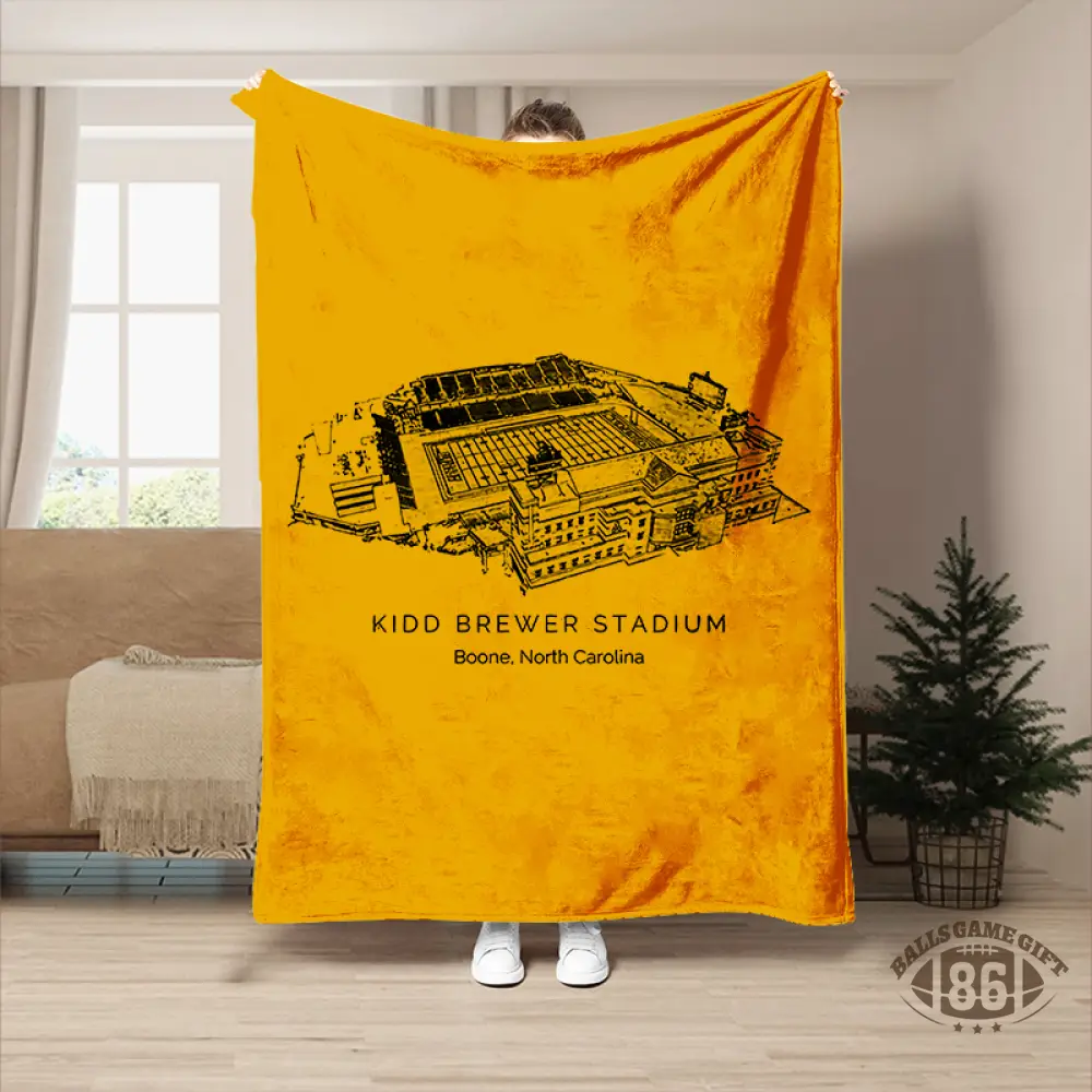 Kidd Brewer Stadium - Appalachian State Mountaineers football, College Football Blanket