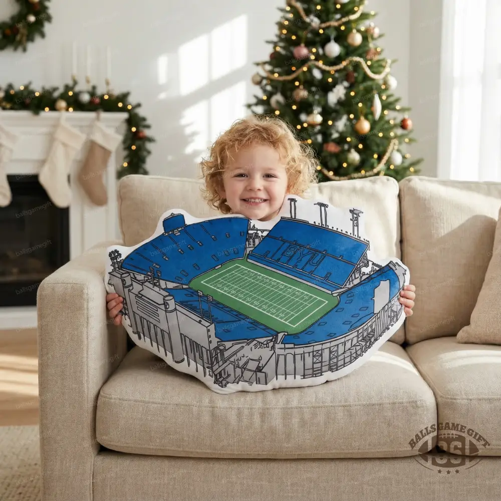 LaVell Edwards Stadium Plush Pillow