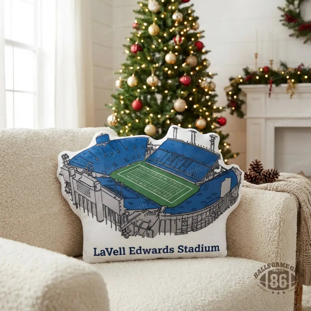 LaVell Edwards Stadium Plush Pillow